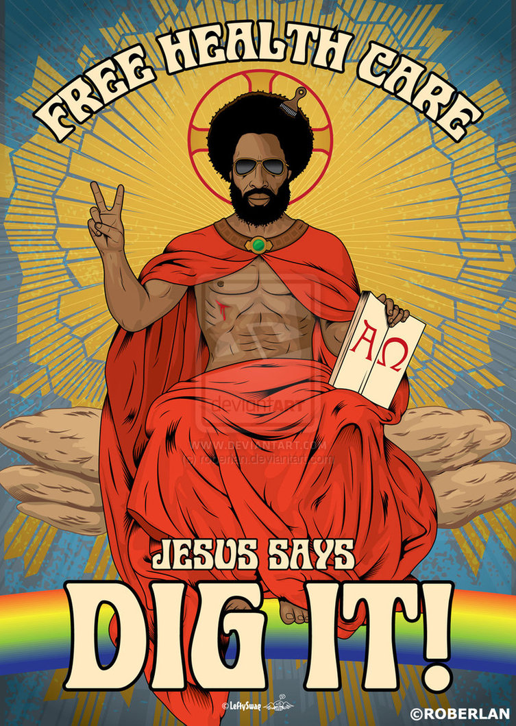 black jesus dig - In Xheorgthe Lear Free 1 Nerd deviantart.com Jesus SAY5 Dig It! LeftySwap Oroberlan