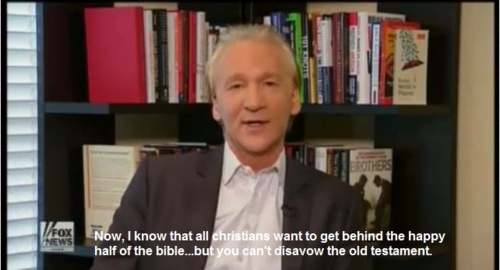 video - VFox News Now, I know that all christians want to get behind the happy half of the bible...but you can't disavow the old testament.