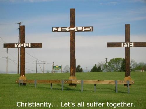 cross - Hesus You M Christianity... Let's all suffer together