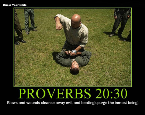 evil bible quote - Know Your Bible Proverbs , Blows and wounds cleanse away evil, and beatings purge the inmost being,