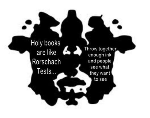 test rorschach png - Holy books are Rorschach Tests... Throw together enough ink and people see what they want to see