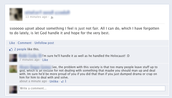 Atheism and Religion: 2nd Facebook Edition