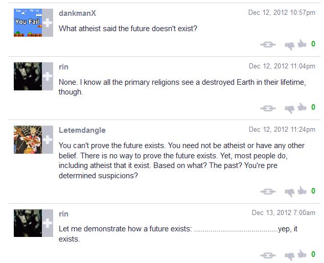 Best of Atheism and Religion Comments
