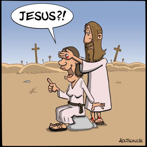 cartoon jesus