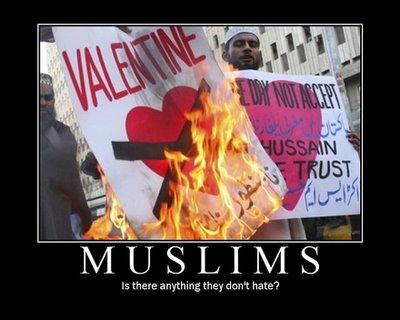 muslim valentine's day - Yussain Trust Muslims Is there anything they don't hate?