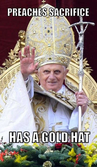 bts religion memes - Preaches Sacrifice Has A Gold Hat