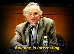 richard dawkins gif - S elts Science is interesting