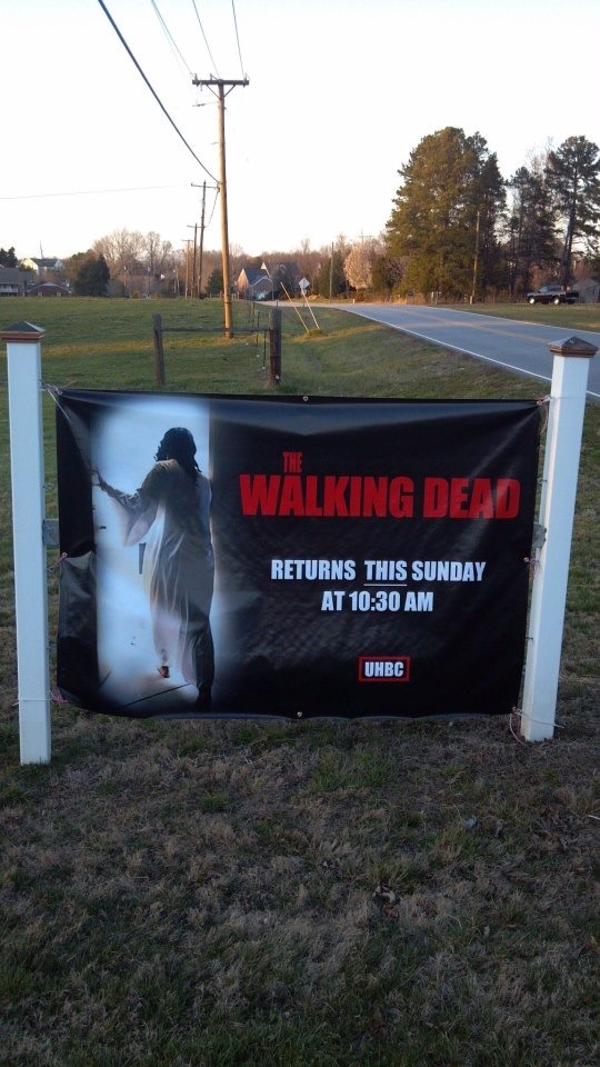 Humour - Walking Dead Returns This Sunday At Uhbc