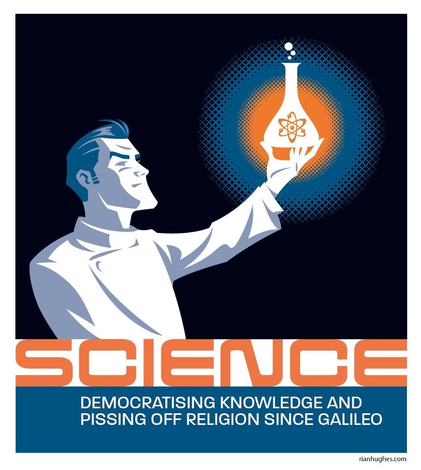 poster - Xnxnxx Te Science Democratising Knowledge And Pissing Off Religion Since Galileo rianhughes.com