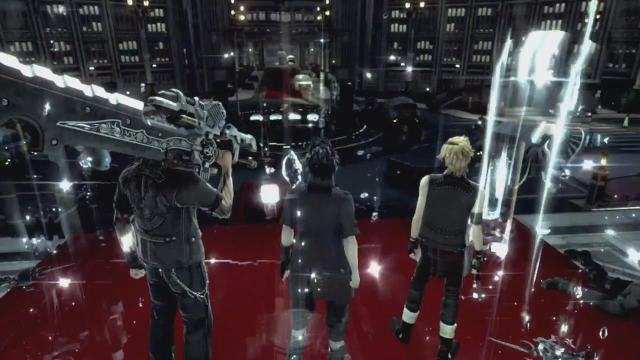 Noctis' kingdom was purposely designed to resemble real-world, modern-day life. A massive advanced city, cars, trucks, concrete buildings, ambulances, police, guns, etc. will make you think it takes place downtown. Yet as the story goes, all other kingdoms and areas are downright medieval, a far cry from Noctis' home.