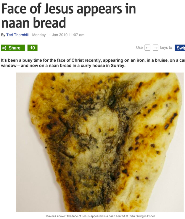 Naan. Can't be.
