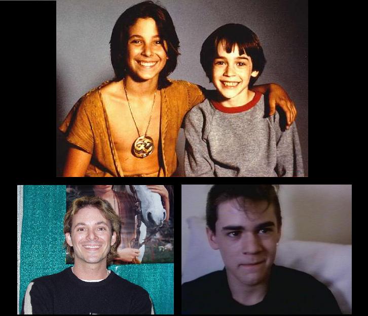 Atreyu and Bastian of The Never Ending Story - Noah Hathaway and Barret Oliver