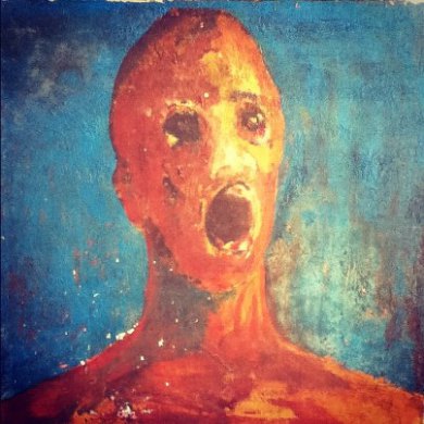 In 2010, Sean Robinson blamed his misfortune on a painting he owned entitled "The Anguished Man". His grandmother told him the painter used his own blood on it and committed suicide. Both report shadowy figures, rising smoke, and hearing anguished screams. You can even watch Robinson's videos of these phenomena on YouTube.