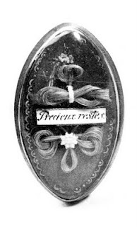Victorian era "mourning" jewelry.