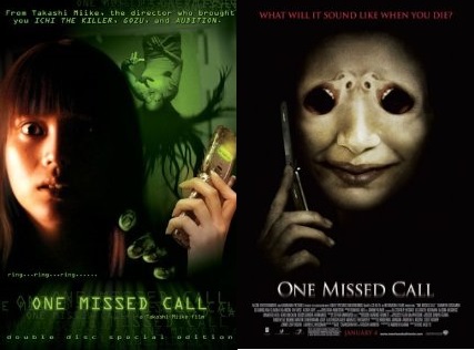 worst movie posters - What Will It Sound When You Die One Missed Call E Ione Missed Call Udlic