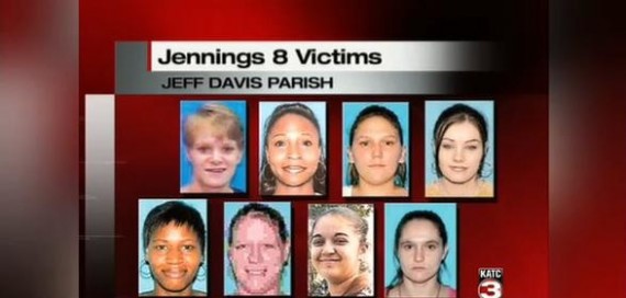 Jennings is a small town in Louisiana that's had a big problem since 2005. 8 murders have occurred, all victims being women, their bodies dumped unceremoniously along the back roads. Considering the size of the town and number of victims, locals are convinced one or more police officials are involved directly with the murders. Rumors abound regarding conspiracy. It's no surprise, considering authorities still won't confirm a serial killer, as all women were of different races, general appearance, and the manner of death has had variances. Meanwhile, all women had two major things in common: they all suffered from substance abuse, and all frequented the same one-room bar in a seedy part of town. This leaves the residents of Jennings with a dire question: How long will the obvious work of a serial killer be ignored?