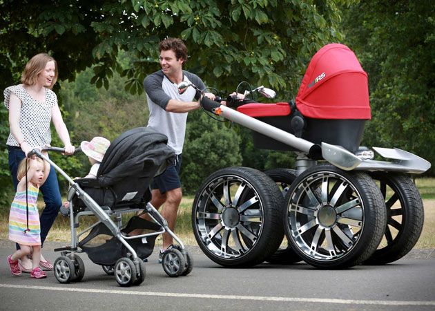 The man's stroller. In case being a father is too effeminate a job.