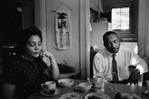 Coretta Scott King is upset at her husband, Dr. Martin Luther King, Jr., for not having defended himself against a racist attacker the night before. "The system we live under creates such people. I'm not interested in pressing charges, I'm interested in changing the kind of system that produces such men."