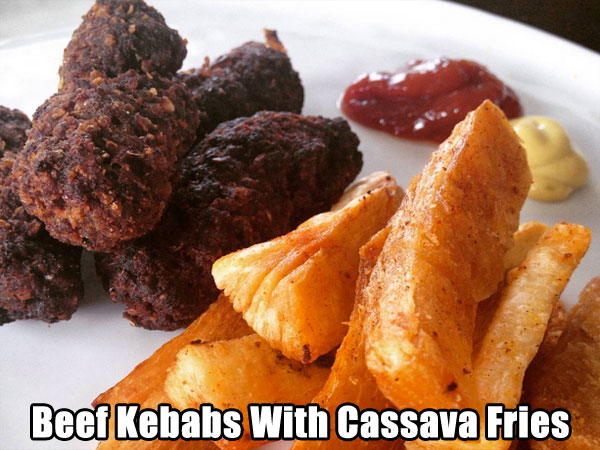 cassel trophy 2011 - Beef Kebabs With Cassava Fries