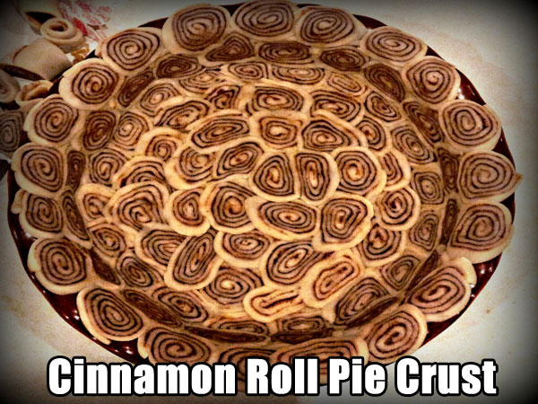 circle - Yo Ole Cinnamon Roll Pie Crust