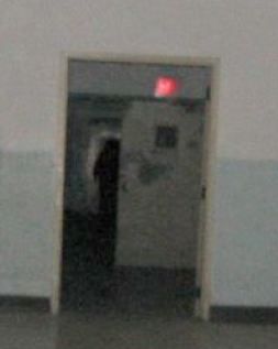 Well-known shadow person image taken by the TAPS team.