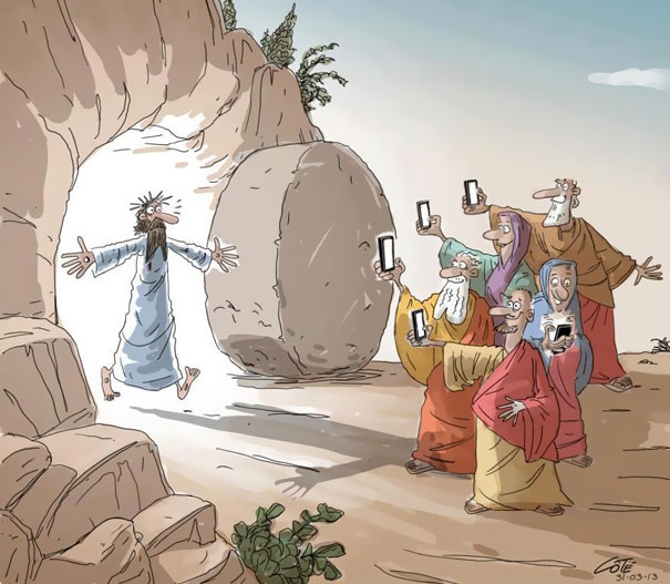 resurrection cartoon - Ve 20
