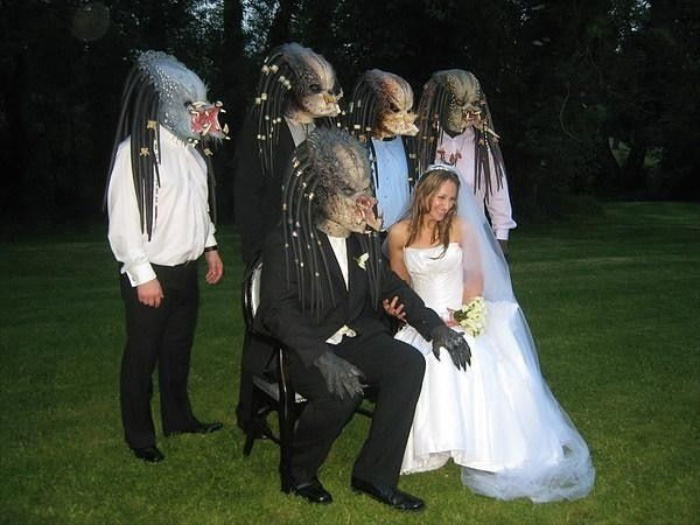 predator wedding