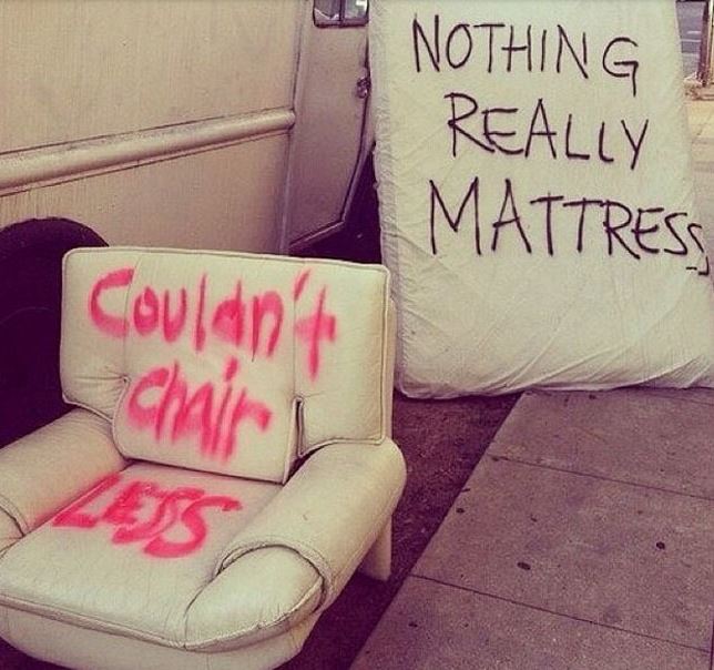 best puns on the internet - Nothing I Really Mattress Couldn't 2015