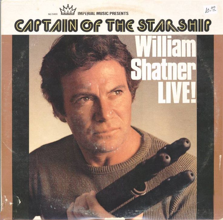 william shatner captain of the starship cover - Imperial Music Presents 10.09 Nu 9400 Students Imperial Music Presents Captain Of The Star Shio liam Shatner Live!