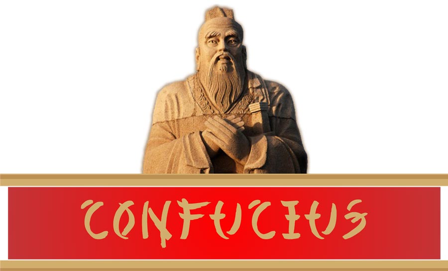 Confucius say… don't confuse an open mind with one that's vacant.