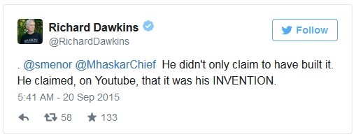 Many, many rebuttals followed, but the more Dawkins brought up, the more support he began to acquire as well.