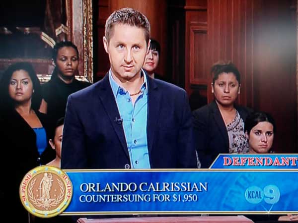 television program - Defendant Slice di Orlando Calrissian Countersuing For $1,950 Kcal