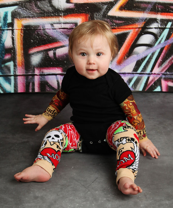Babies With Tattoo Sleeves