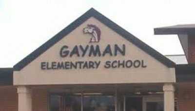 school name facade - Gayman Elementary School