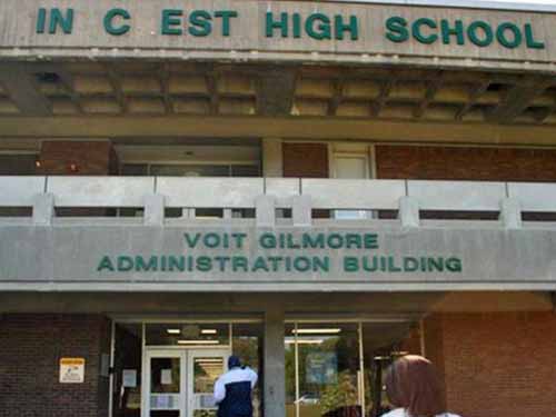 school name pinecrest high school senior prank - In C Est High School Voit Gilmore Administration Building