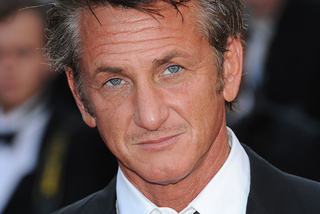 Sean Penn is a celebrated actor once married to Madonna. They divorced thanks to that time he beat her for 9 hours before bashing her over the head with a baseball bat.