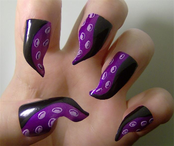 Tentacle nails.