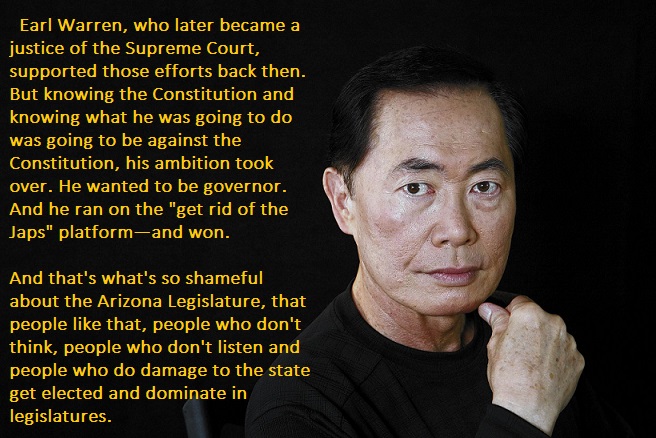 George Takei On Living In An Internment Camp