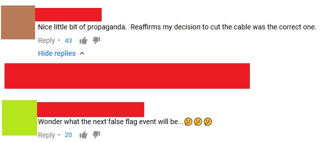 angle - Nice little bit of propaganda. Reaffirms my decision to cut the cable was the correct one. 43 Hide replies Wonder what the next false flag event will be... 2016