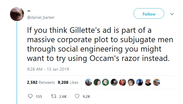 Gillette's New Commerical is Making Guys Mad.