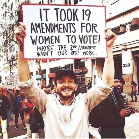 amendment 19 - It Took 19 Amendments For Women To Vote! Maybe The 2ND Amendment Wasn'T Our Best Work 333 Argo 35