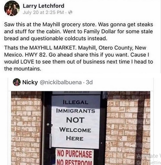 Larry Letchford July 20 at Saw this at the Mayhill grocery store. Was gonna get steaks and stuff for the cabin. Went to Family Dollar for some stale bread and questionable coldcuts instead. Thats the Mayhill Market. Mayhill, Otero County, New Mexico. Hwy…