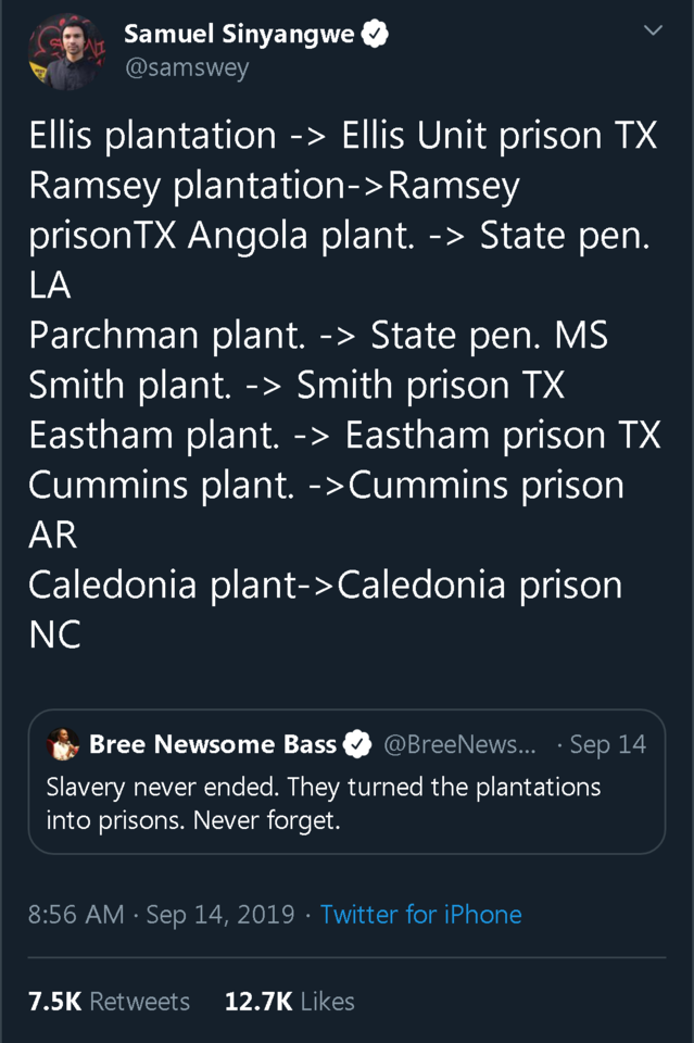 adele someone like you lyrics - Samuel Sinyangwe Ellis plantation > Ellis Unit prison Tx Ramsey plantation>Ramsey prisonTX Angola plant. > State pen. La Parchman plant. > State pen. Ms Smith plant. > Smith prison Tx Eastham plant. > Eastham prison Tx Cumm