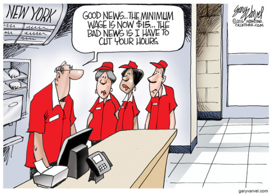 15 minimum wage - New York Germployed Good News... The Minimum Wage Is Now $15... The Bad News Is I Have To Cut Your Hours. garyvarvel.com
