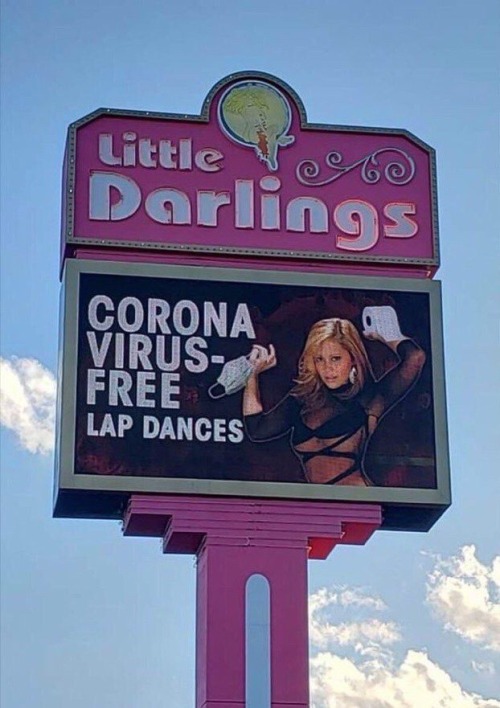 billboard - Little Darlings Corona VirusD Free Lap Dances