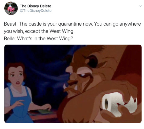 beast yelling at belle - The Disney Delete Beast The castle is your quarantine now. You can go anywhere you wish, except the West Wing. Belle What's in the West Wing?