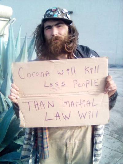beard - Corona will Kill Less People Than MArtiAL Law Will