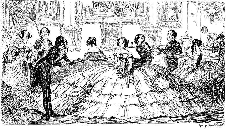 victorian crinoline skirt