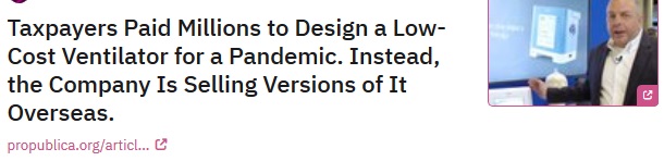 berliner wasserbetriebe - Taxpayers Paid Millions to Design a Low Cost Ventilator for a Pandemic. Instead, the Company Is Selling Versions of It Overseas. propublica.orgarticl...
