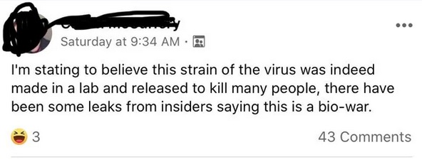 diagram - Saturday at I'm stating to believe this strain of the virus was indeed made in a lab and released to kill many people, there have been some leaks from insiders saying this is a biowar. 3 43